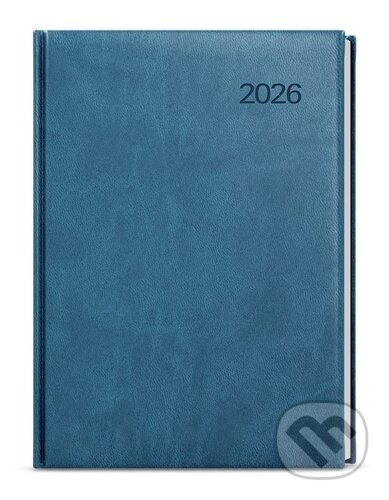 Denní diář 2026 Ctirad Vivella A5 petrolejová - kniha z kategorie Zápisníky, kalendáře