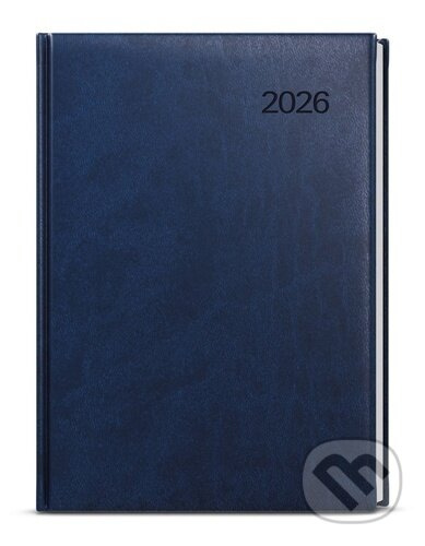 Denní diář 2026 David Vivella A5 modrá - kniha z kategorie Zápisníky, kalendáře