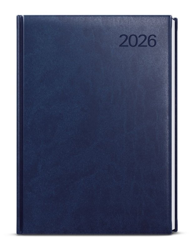 Baloušek Vivella 2026 - denní diář A4 - modrý