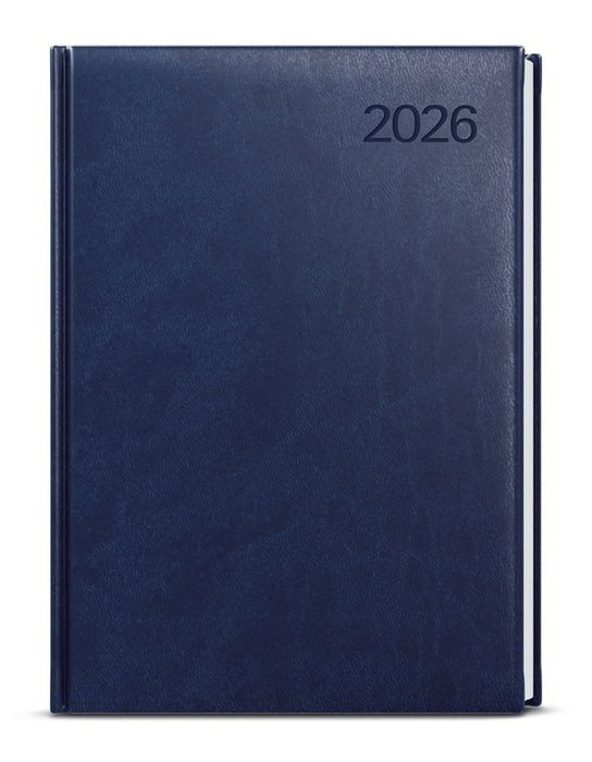Baloušek Vivella 2026 - denní diář A4 - modrý
