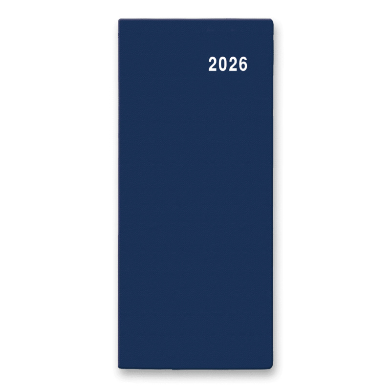 Diář měsíční 2025 - modrý