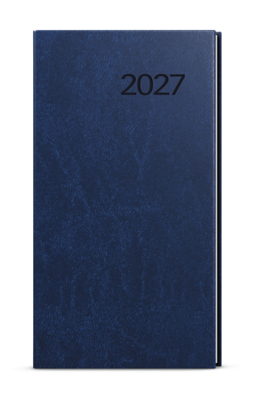 Týdenní diář 2027 Baloušek Jakub Vivella kapesní modrá