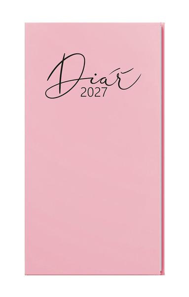 Týdenní diář 2027 Baloušek Jakub Pastel kapesní růžová