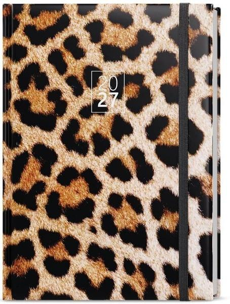 Týdenní diář 2027 Baloušek Oskar Lamino A5 Leopard