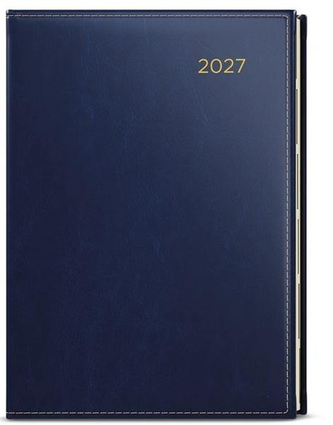 Týdenní diář 2027 Baloušek Oskar Premier A5 modrá