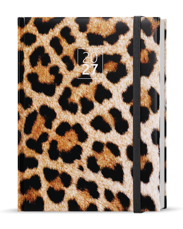 Týdenní diář 2027 Baloušek Prokop Lamino B6 Leopard