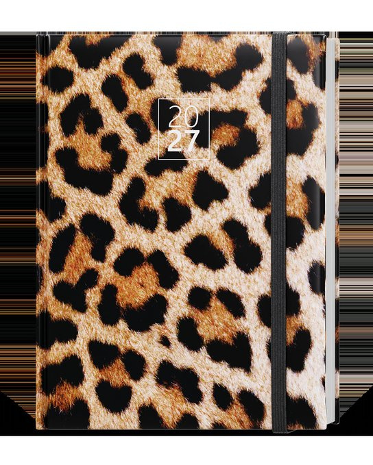 Týdenní diář 2027 Baloušek Prokop Lamino B6 Leopard