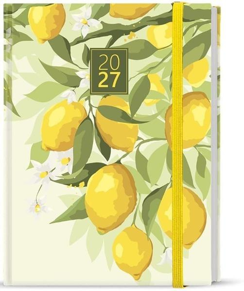 Týdenní diář 2027 Baloušek Prokop Lamino B6 Citron