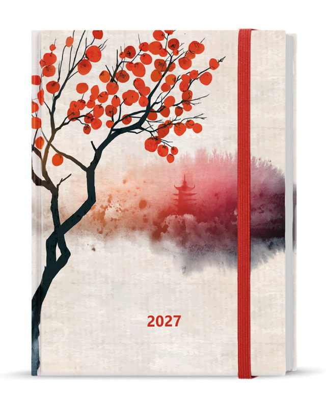 Týdenní diář 2027 Baloušek Prokop Lamino B6 Zen