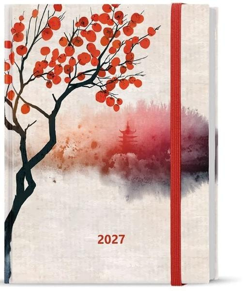 Týdenní diář 2027 Baloušek Prokop Lamino B6 Zen