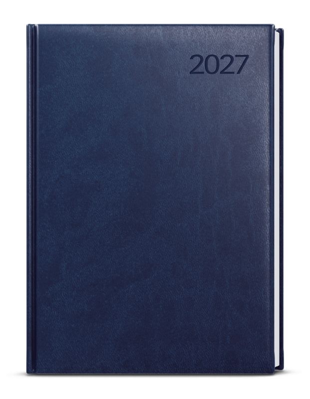 Týdenní diář 2027 Baloušek Tomáš Vivella A4 modrá