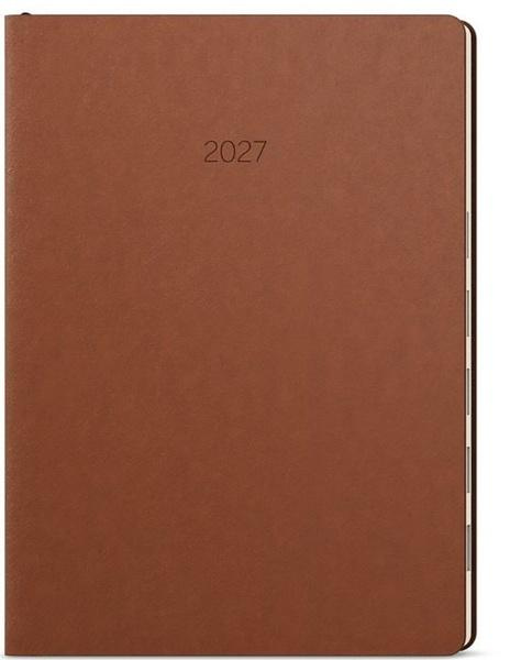 Denní diář 2027 Baloušek Maxim B5 hnědá