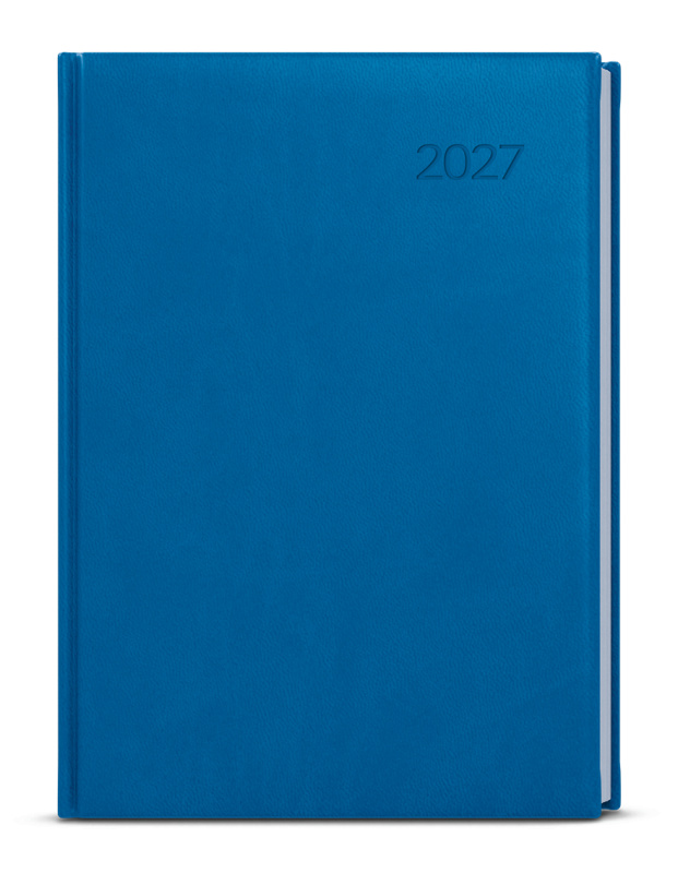 Denní diář 2027 Baloušek David Vivella A5 jasně modrá