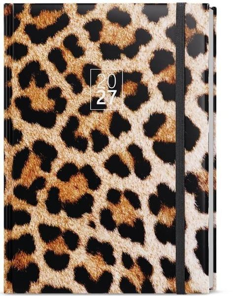 Denní diář 2027 Baloušek David Lamino A5 Leopard