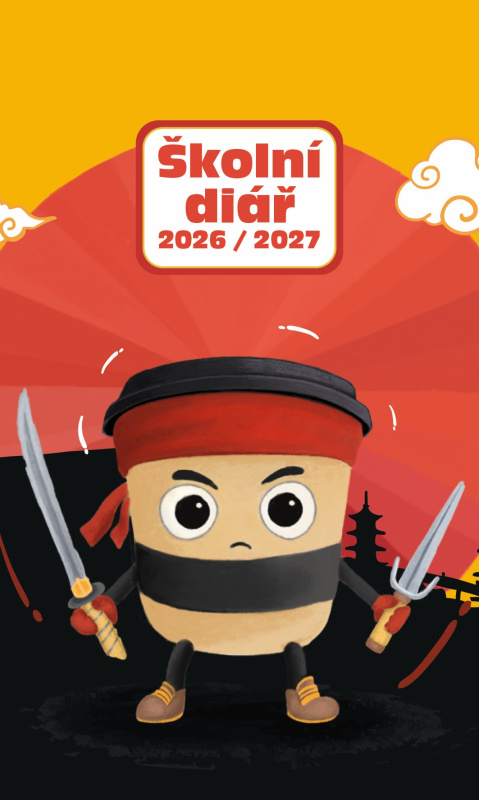 Školní týdenní diář 2026-2027 Baloušek Kamil lamino Ninja