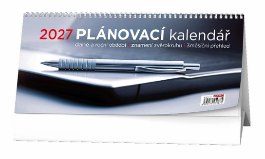 Stolní kalendář Baloušek 2027 plánovací daňový