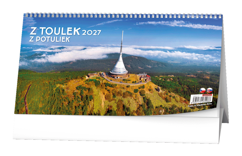 Stolní kalendář 2027 Baloušek Z toulek