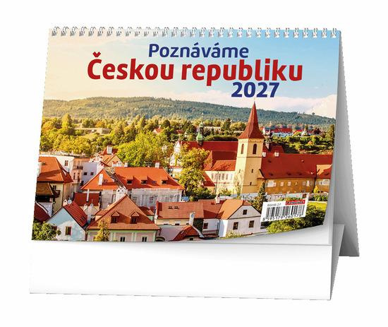 Stolní kalendář 2027 Baloušek Poznáváme Českou republiku