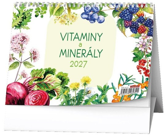 Stolní kalendář 2027 Baloušek Vitamíny a minerály
