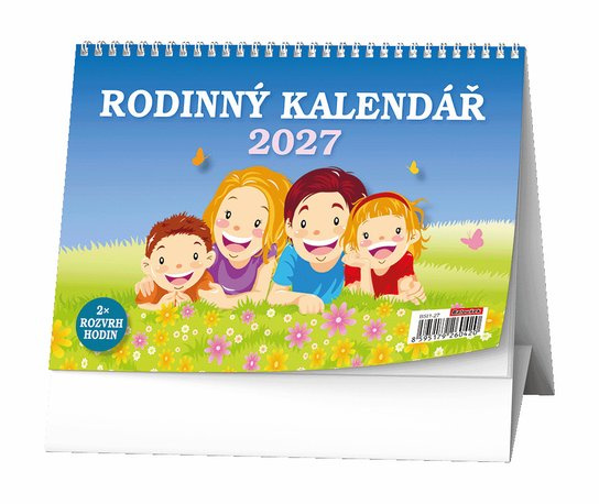 Stolní kalendář 2027 Baloušek Rodinný