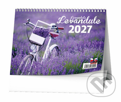 Stolní kalendář 2027 Baloušek Levandule