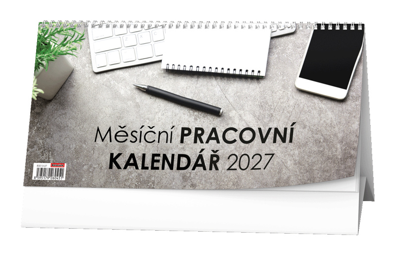 Stolní kalendář 2027 Baloušek měsíční pracovní