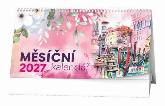 Stolní kalendář 2027 Baloušek měsíční