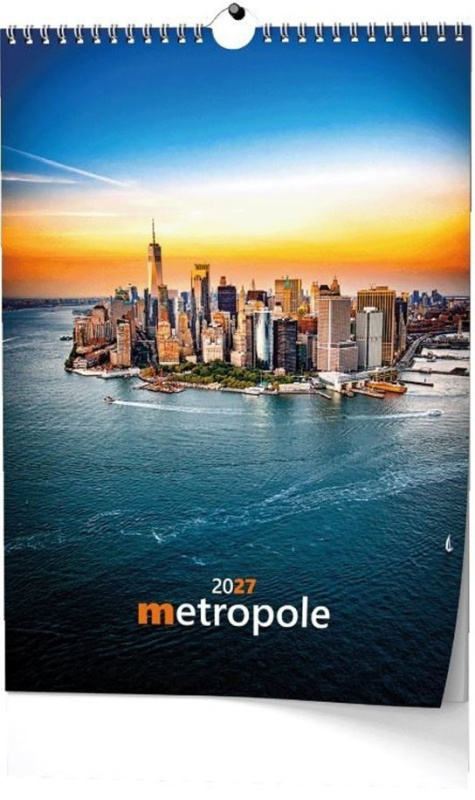 Metropole 2027 - nástěnný kalendář -  Autor Neuveden