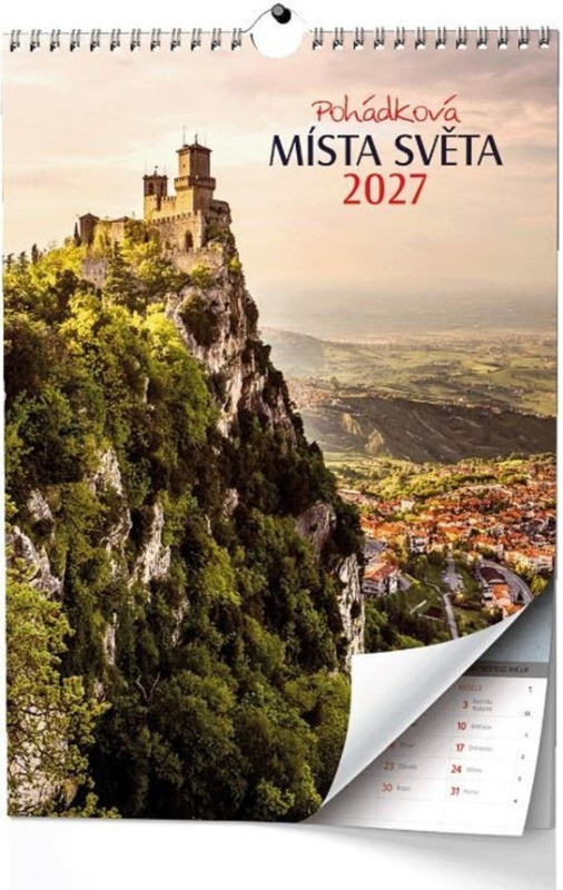 Pohádková místa světa 2027 - nástěnný kalendář -  Autor Neuveden