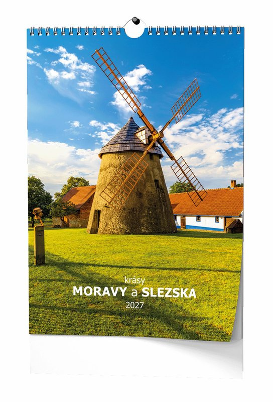 Krásy Moravy a Slezska 2027 - nástěnný kalendář -  Autor Neuveden