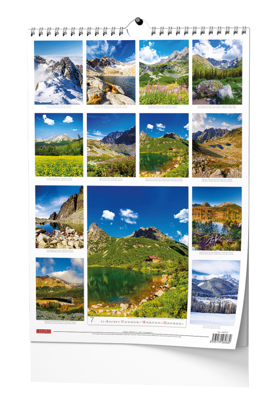 Tatry 2027 - nástěnný kalendář -  Autor Neuveden