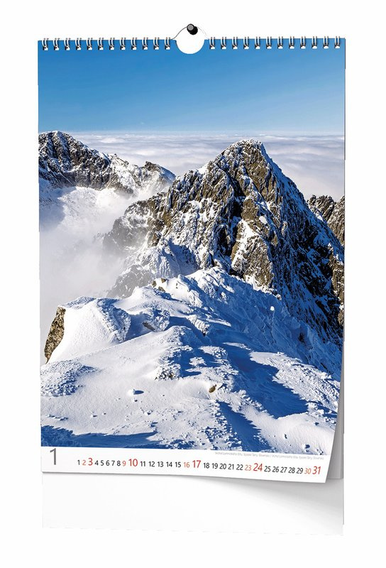 Tatry 2027 - nástěnný kalendář -  Autor Neuveden