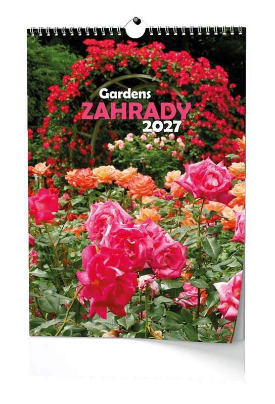 Zahrady 2027 - nástěnný kalendář -  Autor Neuveden