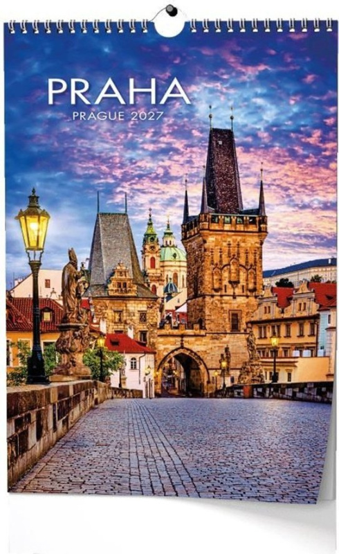 Praha 2027 - nástěnný kalendář -  Autor Neuveden