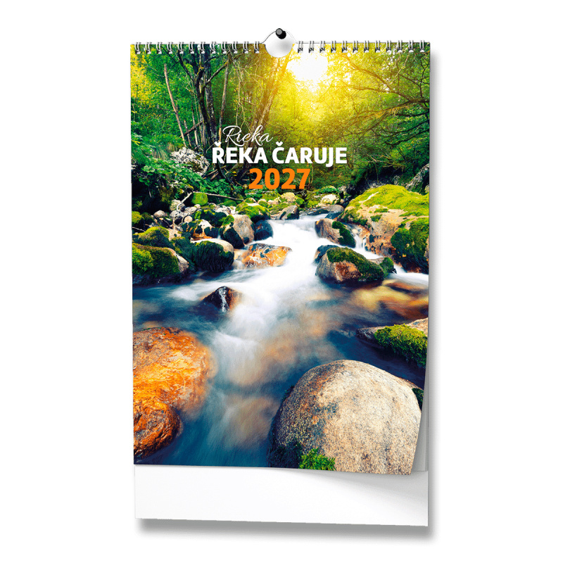 Řeka čaruje 2027 - nástěnný kalendář -  Autor Neuveden
