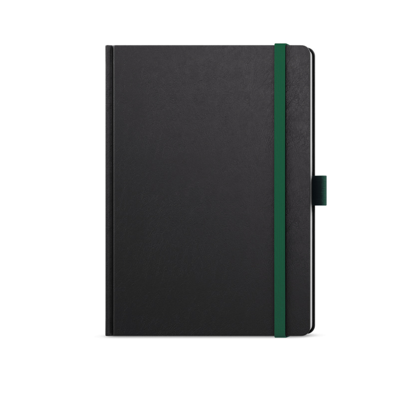 Notes linkovaný A5 Baloušek Nora zelený