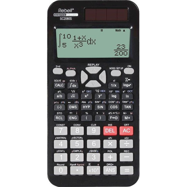 Kalkulačka Rebell SC2080S BX RE-SC2080S BX Černá