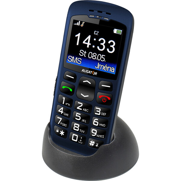 ALIGATOR A670 Senior Modrá