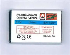 Baterie Aligator BLA0180 1050mAh Bílá