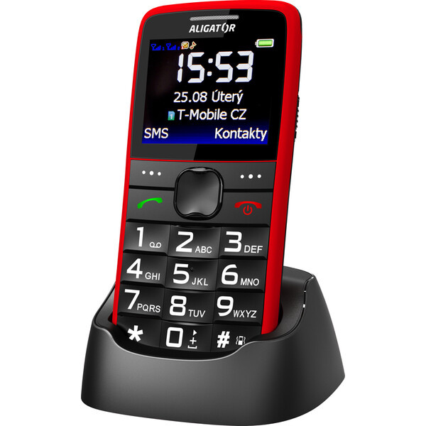 ALIGATOR A675 Červená