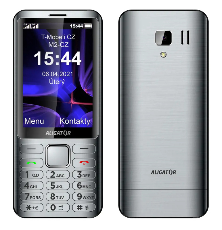 ALIGATOR D950 Stříbrná