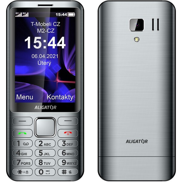 ALIGATOR D950 Stříbrná