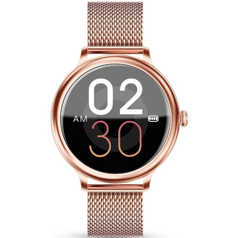 Chytré hodinky Aligator Watch Grace AW04RG / 1,09" IPS displej / 3x řemínek /  Rose Gold Varianta: ivi1