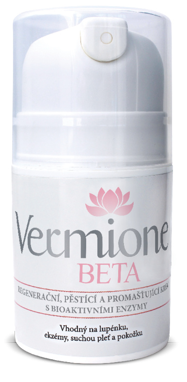 Vermione Beta, promašťující krém s Enzymy, 50ml