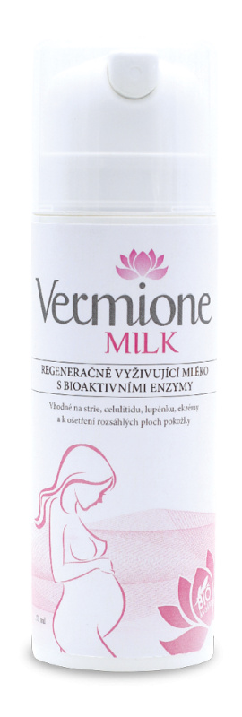 Vermione Milk, Ochranné a vyživující mléko s bioaktivními enzymy, 150ml