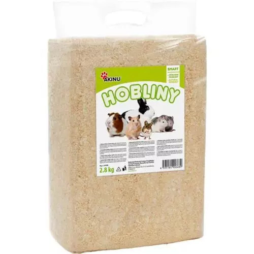Akinu Hobliny pro hlodavce lisované 2,8 kg