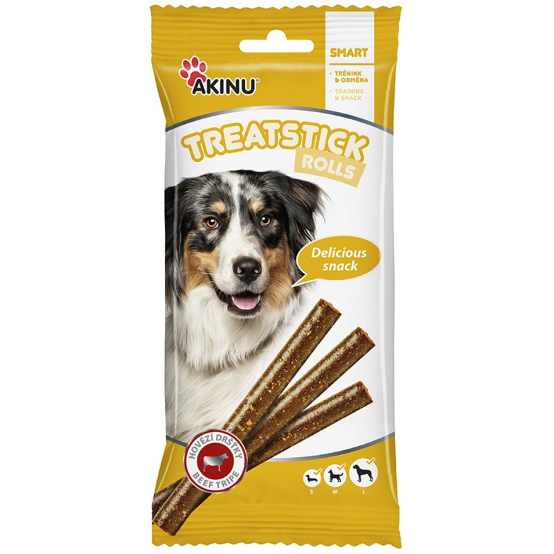 Akinu Treatstick dršťkové tyčinky pamlsek pro psy