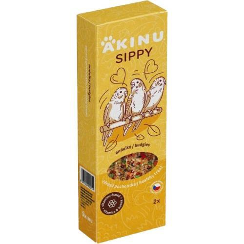 Akinu Sippy sticks pro andulky vitamínovo-medová 120g
