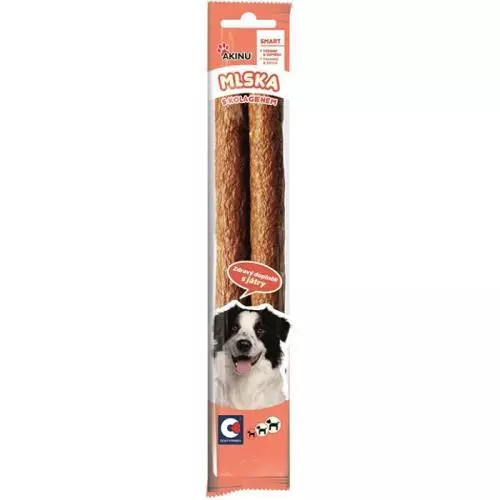 Akinu Mlska pamlsky 22cm salámky s játry 110g