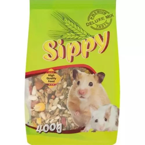 Sippy deluxe krmivo pro křečky a malé hlodavce 400g